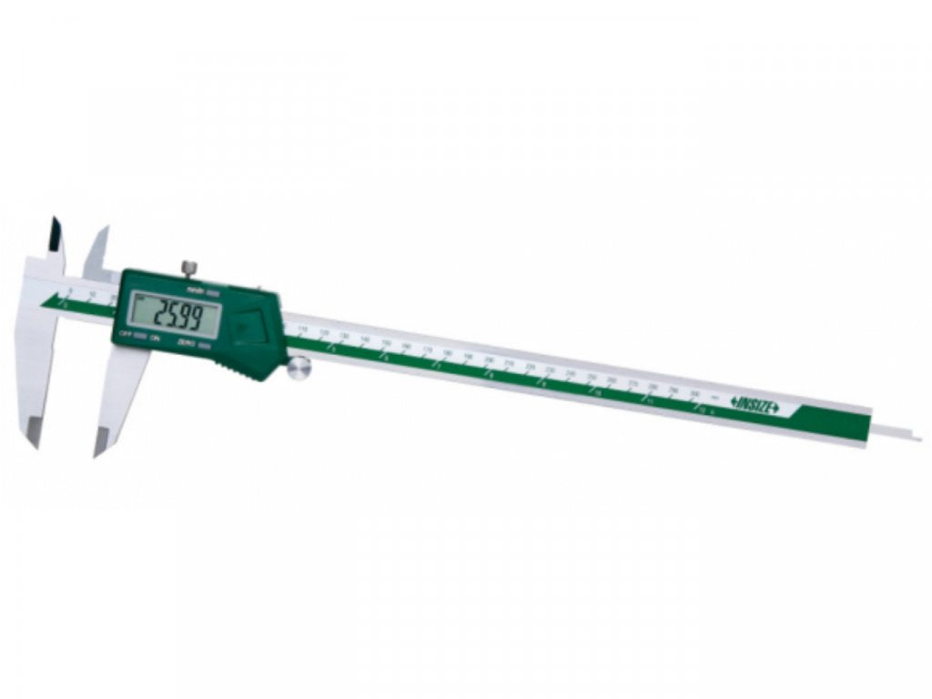 INSIZE 1196-300 0-300mm/0-12" Heavy Duty digitális tolómérő görgővel 0-300/0.01 mm