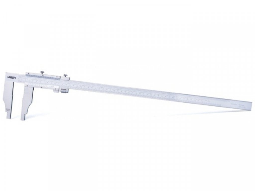 INSIZE 1214-1004 0-1000mm/0-40" Nóniuszos alsó csőrös tolómérő 0-1000/0.05 mm
