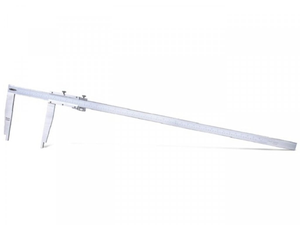 INSIZE 1215-1034 0-1000mm/0-40" Hosszú alsó csőrű nóniuszos tolómérő 0-1000/200/0.05 mm