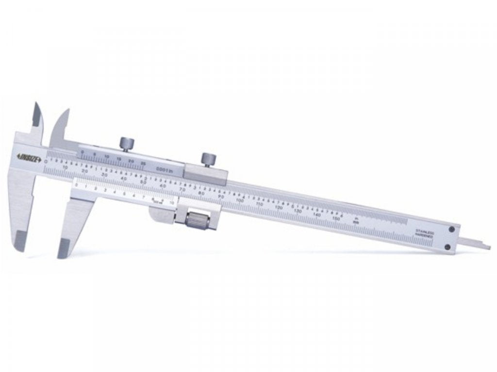 INSIZE 1233-280 0-280mm/0-11" Nóniuszos finombeállításos tolómérő 0-280/0.02 mm