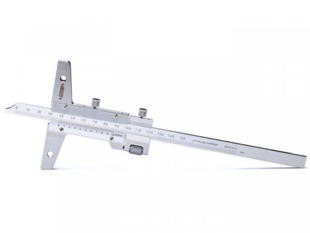 INSIZE 1249-3001 0-300mm Nóniuszos mélységmérő finombeállítással 0-300/0.02 mm