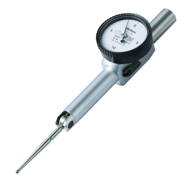 Mitutoyo -  513-512-10E Dial Test Indicator, Pocket Type 0,02", 0,0005", D=9,52mm Stem"