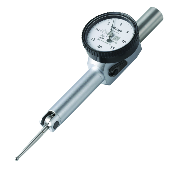 Mitutoyo -  513-518-10E Dial Test Indicator, Pocket Type 0,04", 0,001", D=9,52mm Stem"