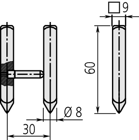 Mitutoyo - Measuring Jaw, Series 552