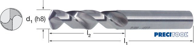 PREMUS 100670 2,30 Csigafúró, HSS-Co Inox típus - Precitool Webshop