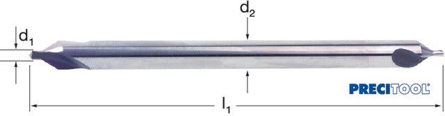 105600 2,00 PREMUS 105600 2,00 Központfúró, HSS 60° A alak hosszú