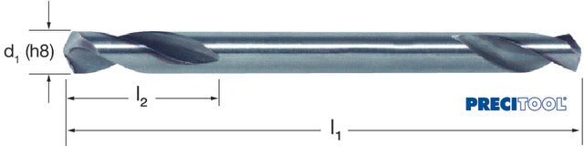 106500 4,10 PRETEC 106500 4,10 Csigafúró, HSS kétoldalas