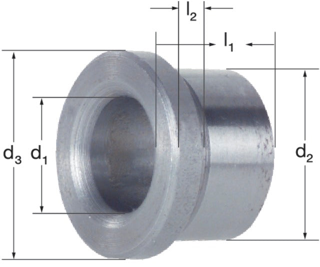 PRECITOOL 107980 13,0 Fúrópersely, A alak rövid