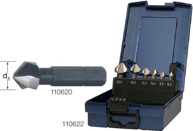 PREMUS 110620 16,5 Süllyesztő bit, HSS 90° 1/4" hatszög hajtás