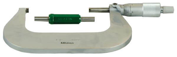 Mitutoyo - Outside Micrometer with Cr Finish Frame