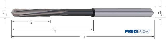 PREMUS 125500 1,19 Gépi dörzsár, HSS-Co 1/100 emelkedés