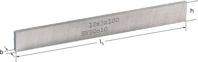 PRETEC 193100 14X6X160 Betétkés, HSS-Co négyszögű