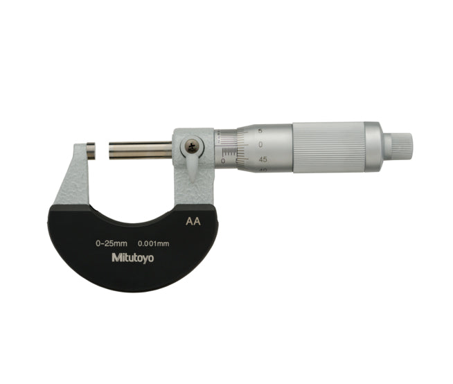 Mitutoyo - Outside Micrometer with  Heat Ins. Plate