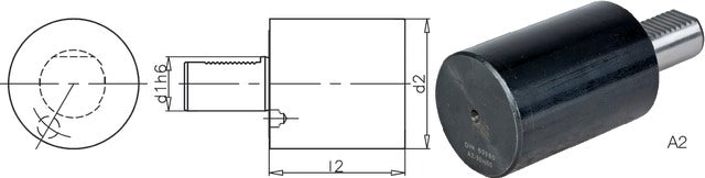 233950 A260X480 PRETEC 233950 A260X480 Szerszámtartó CNC esztergagéphez, Hengeres nyers darab A2 alak