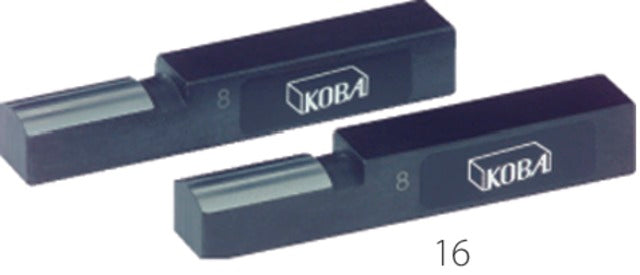 381750 40 KOBA 381750 40 Mérőhasáb ápoló készlet, Mérőcsőrök hengeres mérőfelülettel