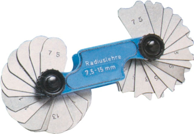 389000 15,5-25 PREMUS 389000 15,5-25 Rádiuszsablon, acélból