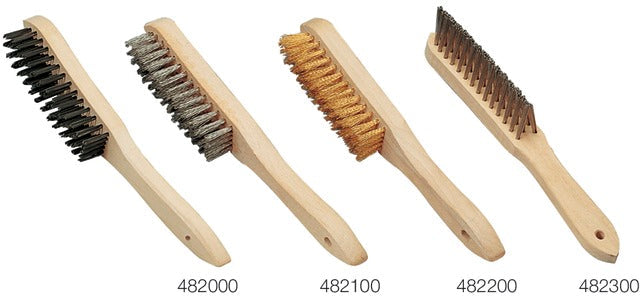 OSBORN 482200 3 Kézi drótkefék, sárgaréz huzal