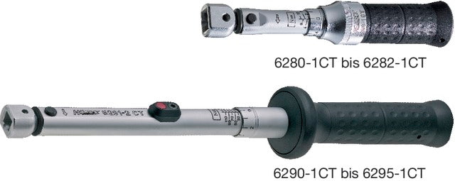 HAZET 523150 6292-1CT Nyomatékkulcs, négyszög befogóval, beállítható, automatikus kioldással
