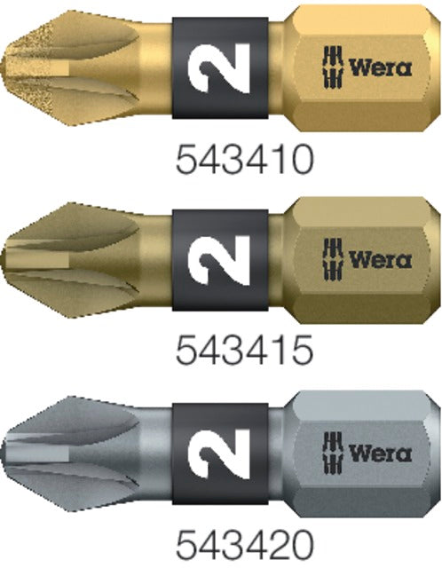 543410 PZ2 WERA 543410 PZ2 Bit, BDC