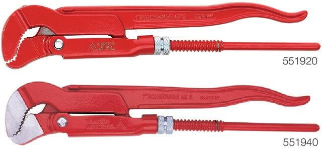 RENNSTEIG 551920 2 Sarokcsőfogó, 45° S alak, Standard