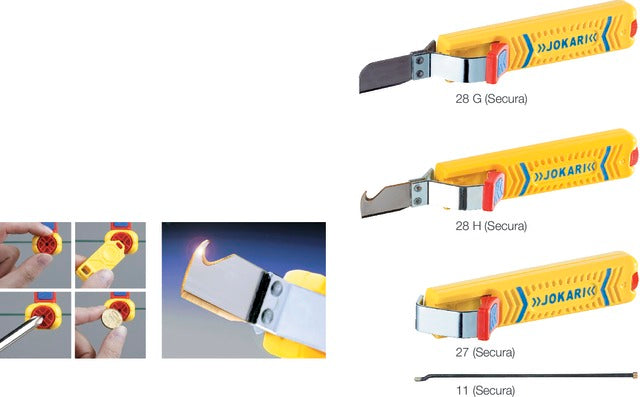 JOKARI 558150 28H Huzalcsupaszító kés