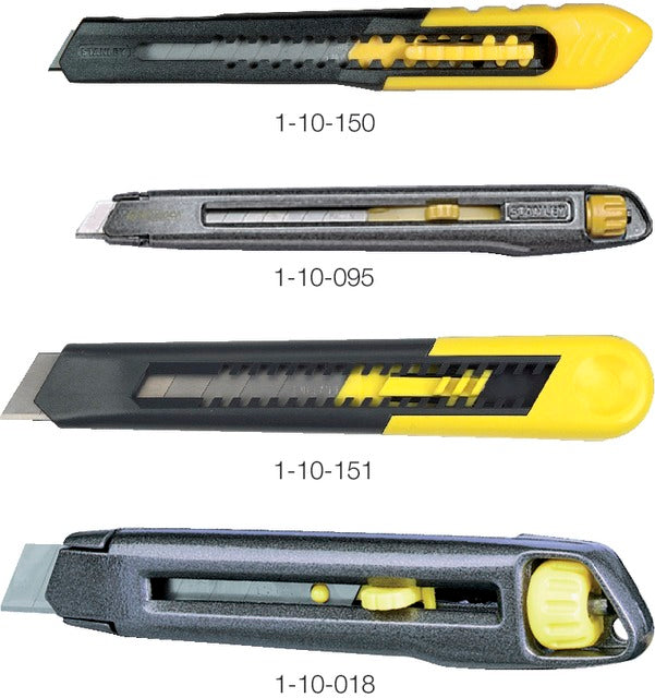 STANLEY 558310 1-10-018 Univerzális kés/Cutter, 18 mm-es letörhető pengékkel