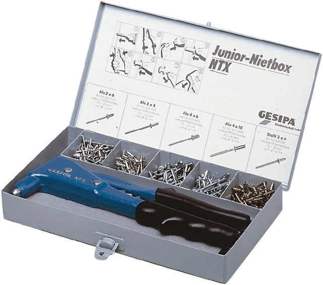 GESIPA 5599207541023 Szegecselő készlet,X Junior/Senior