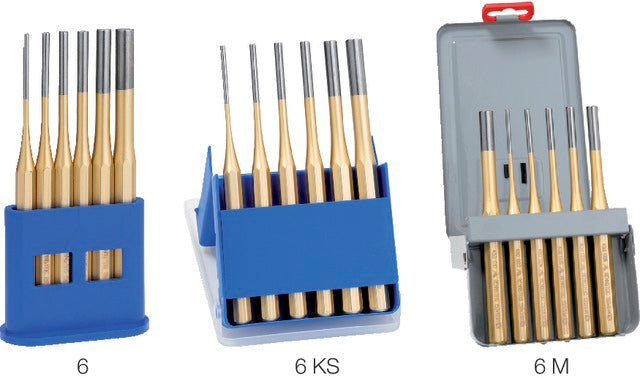 RENNSTEIG 561110 6 Sasszegkiütő készlet, 6 részes