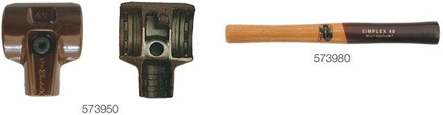 HALDER 573980 80 Tartalék ház/nyél, Tartalék nyél SIMPLEX kímélő kalapácsokhoz