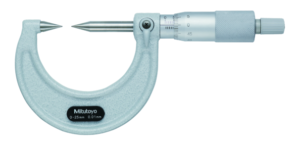 Mitutoyo - Point Micrometer with Carbide Tip
