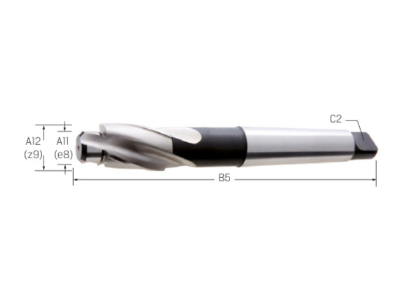 Átmérő fúró HSS M12 - DIN 74 (112350)