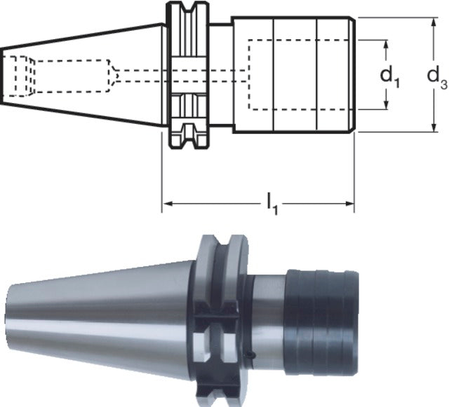 PREMUS 241069 40/M6-20 Gyorsváltó menetvágó tokmány, JIS 6339 B (MAS 403 BT)