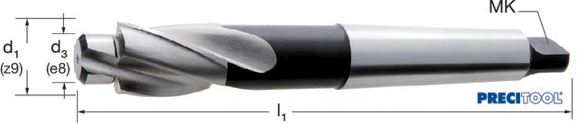 PREMUS 112300 M16 Homloksüllyesztő, HSS átmenő furat finom