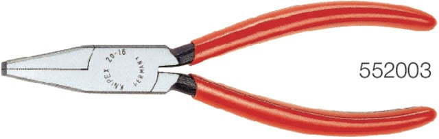 KNIPEX 552003160 Laposfogó, polírozott, műanyaggal bevont markolatok