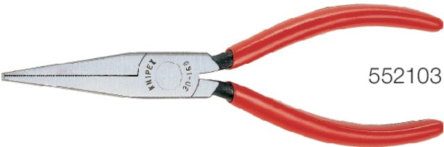 KNIPEX 552103160 Laposfogó, polírozott, műanyaggal bevont markolatok