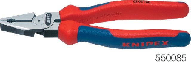 KNIPEX 550085225 Kombinált erőfogó, polírozott, többkomponensű burkolattal