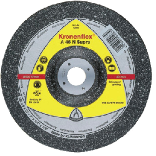 KLINGSPOR 462170 125X6 Nagyoló csiszolótárcsa, alumíniumhoz