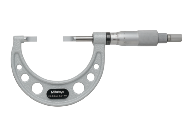 Mitutoyo - Blade Micrometer, Hardened Steel Blade