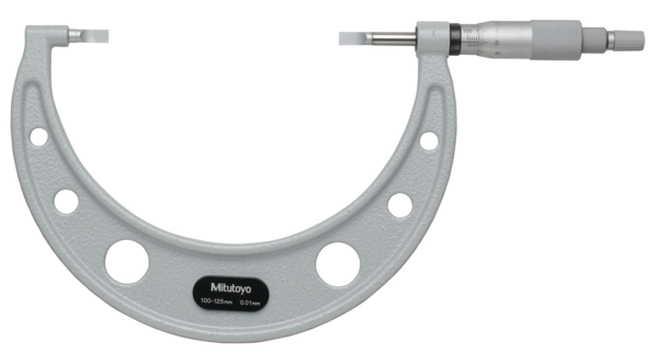 Mitutoyo - Blade Micrometer, Hardened Steel Blade