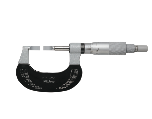 Mitutoyo - Blade Micrometer, Hardened Steel Blade