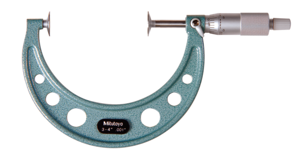 Mitutoyo - Disc Micrometer, Hardened Steel Disks
