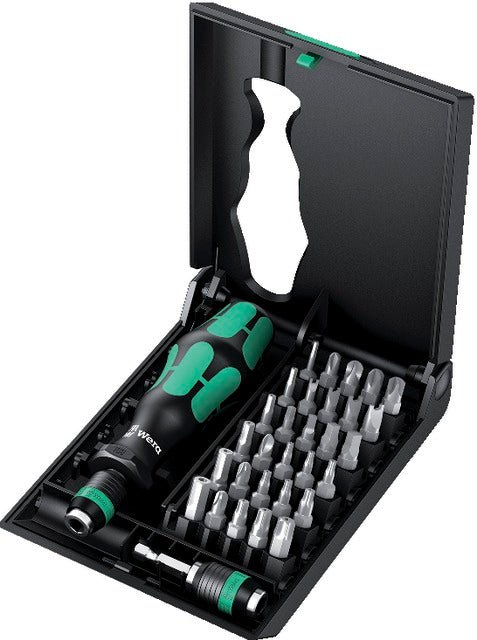 543695 SECURITY WERA 543695 SECURITY Bitkészlet, 1/4", Hex-Plus, 32 részes