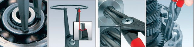 KNIPEX 554160 A2 Seeger-gyűrű fogó, A alak, egyenes