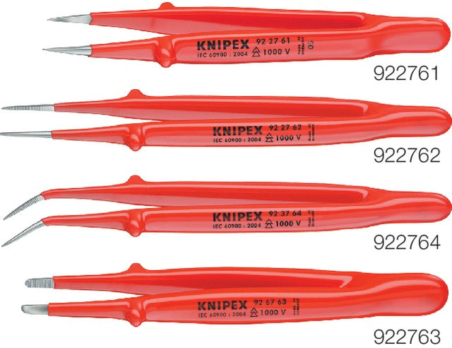 KNIPEX 558535922761 Precíziós csipesz, szigetelt