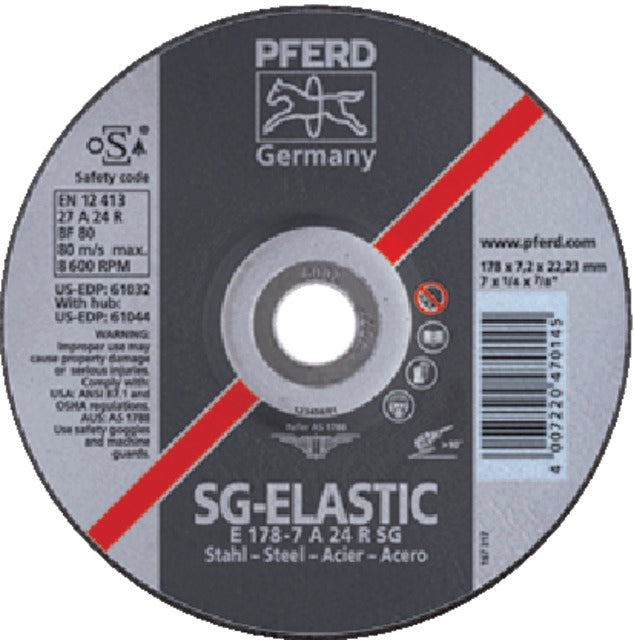 462155 230X8 PFERD 462155 230X8 Nagyoló csiszolótárcsa, acélhoz