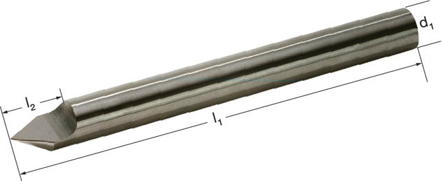 193270 4X100 PRETEC 193270 4X100 Gravírkés, HSS-Co D alak 60°