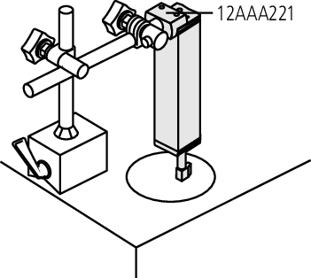 MITUTOYO-Adapter mágneses állványhoz