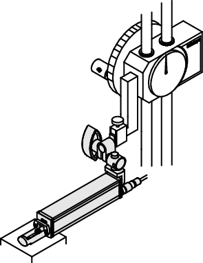 MITUTOYO-Magasságmérő adapter