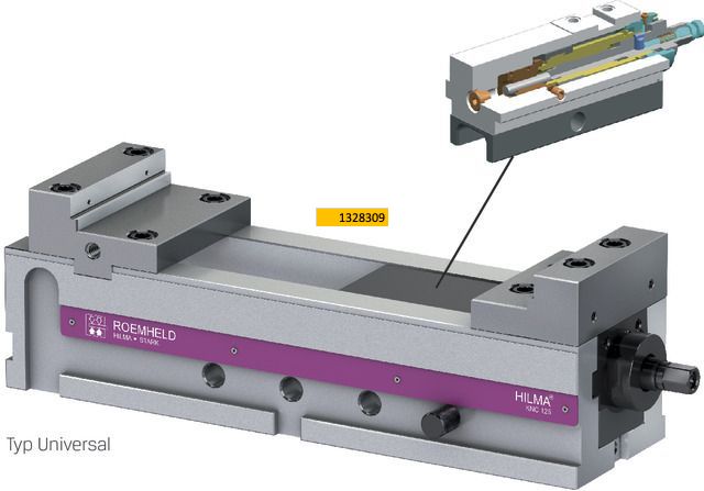 HILMA 275330 125 Gépsatu KNC BB=125mm, standard
