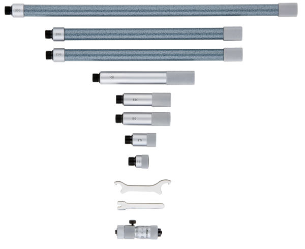 Mitutoyo - Analóg belső mikrométer készlet keményfémbetétes mérőfelülettel